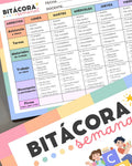 [PLANTILLA EDITABLE] Bitácora semanal