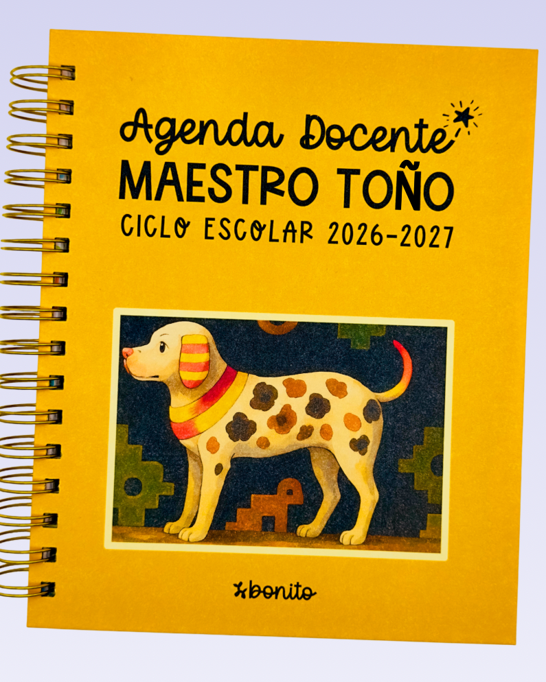 Agenda Escolar 2026-2027 (Cuaderno Físico y Personalizado) 🇲🇽