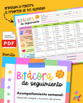 PDF Imprimible: Bitácora de Seguimiento Semanal