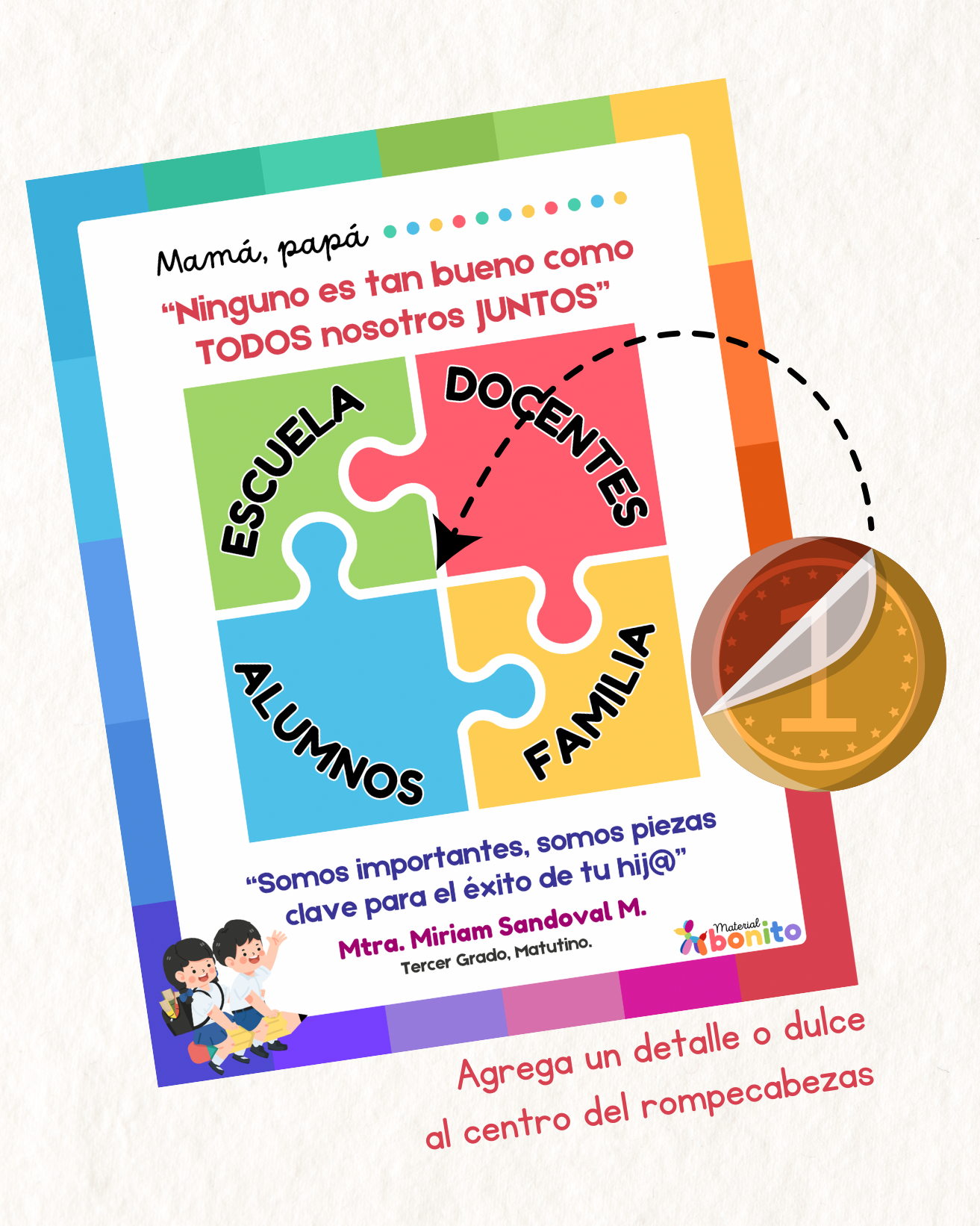 Plantilla Editable: Kit Completo para Reunión con Padres (Canva)