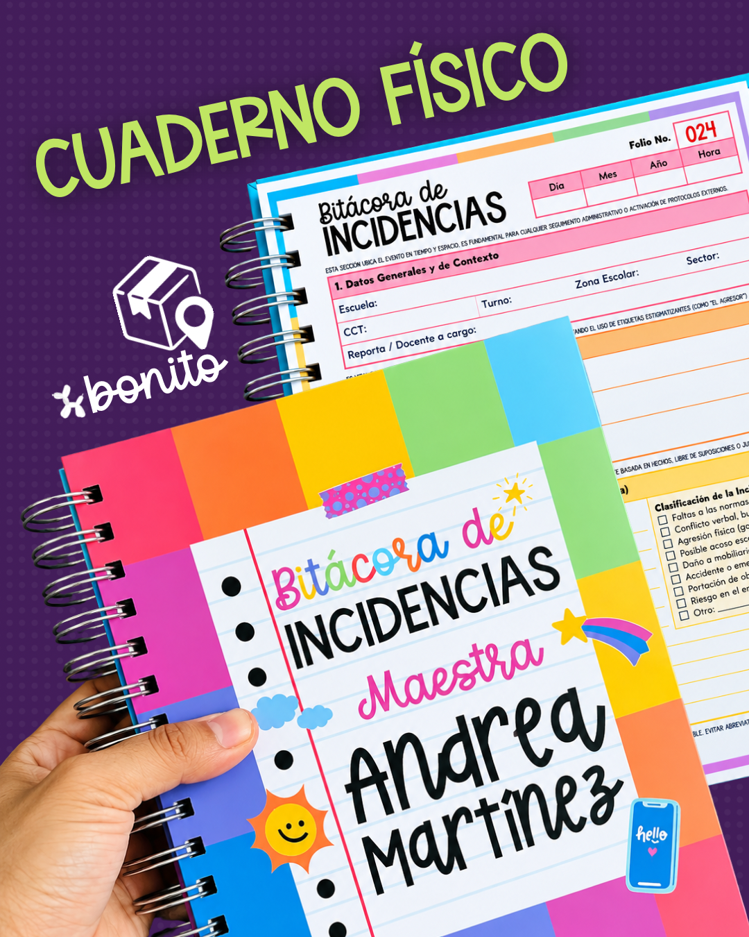 Bitácora de Incidencias Personalizada